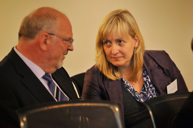 apl. Prof. Dr. Hans-Walter Schmuhl und Prof. Dr. Jeanne Nicklas-Faust